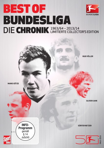 Best of Bundesliga - Die Chronik - DVD-Box Front