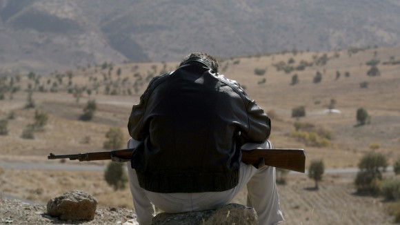 Siyar (Taher Abdullah Taher) in Kurdistan; Standbild aus dem Film 