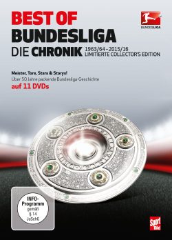 BEST OF BUNDESLIGA – Die Chronik 1963-2016  DVD-Front