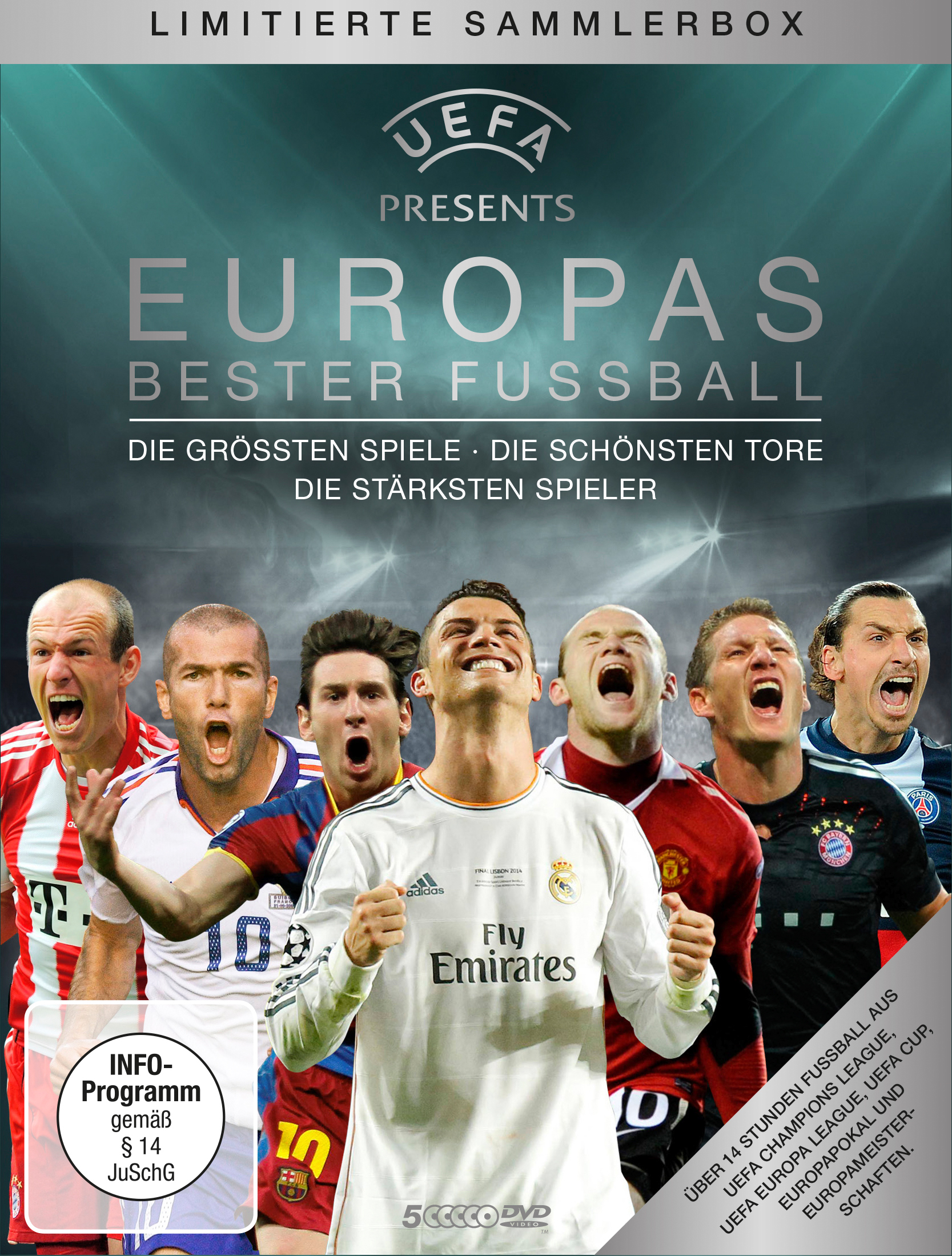 UEFA präsentiert: Europas bester Fußball (5-DVD-Box)