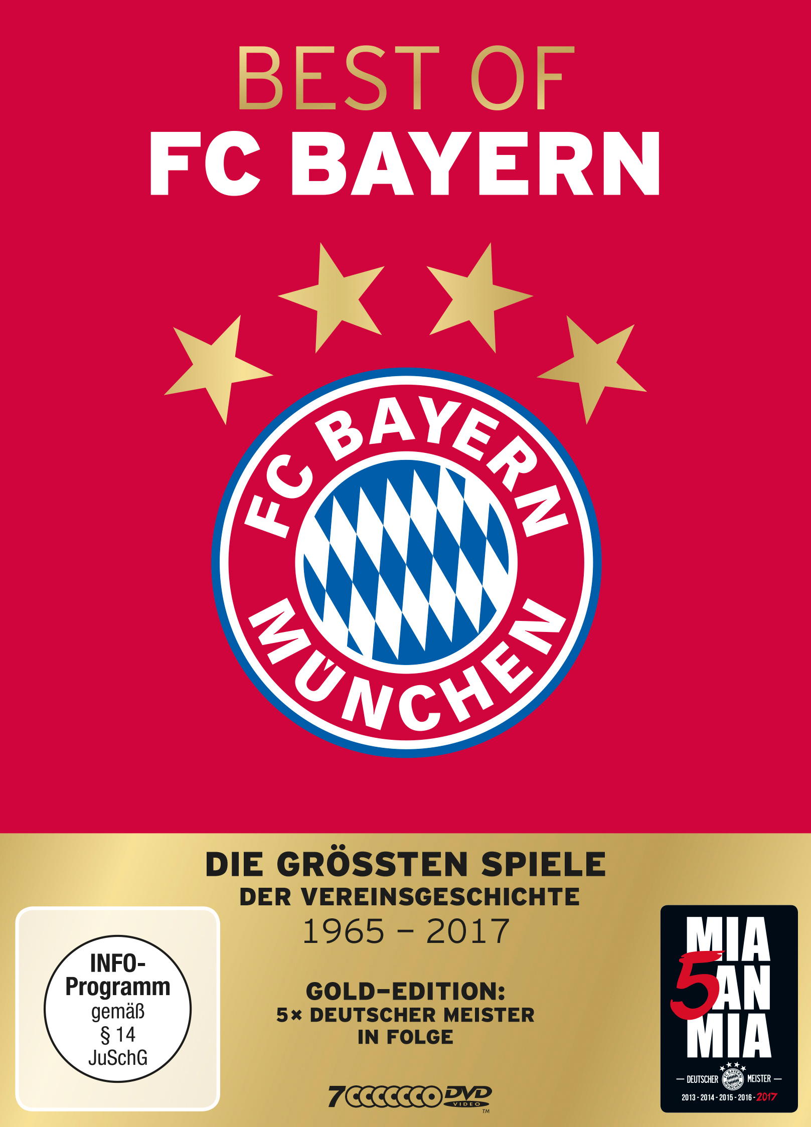 Best of FC Bayern – Gold Edition (7 DVDs)